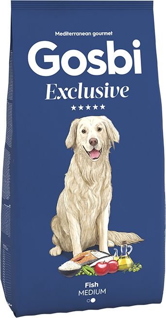 

Сухой корм для собак Gosbi Exclusive fish medium 12 кг