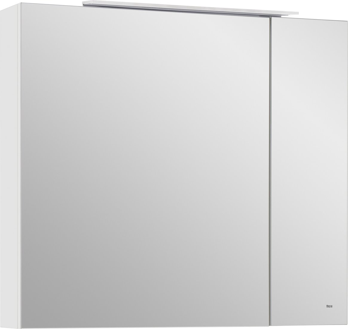 Roca Шкаф с зеркалом для ванной Oleta 80 A857647806 (белый глянцевый)