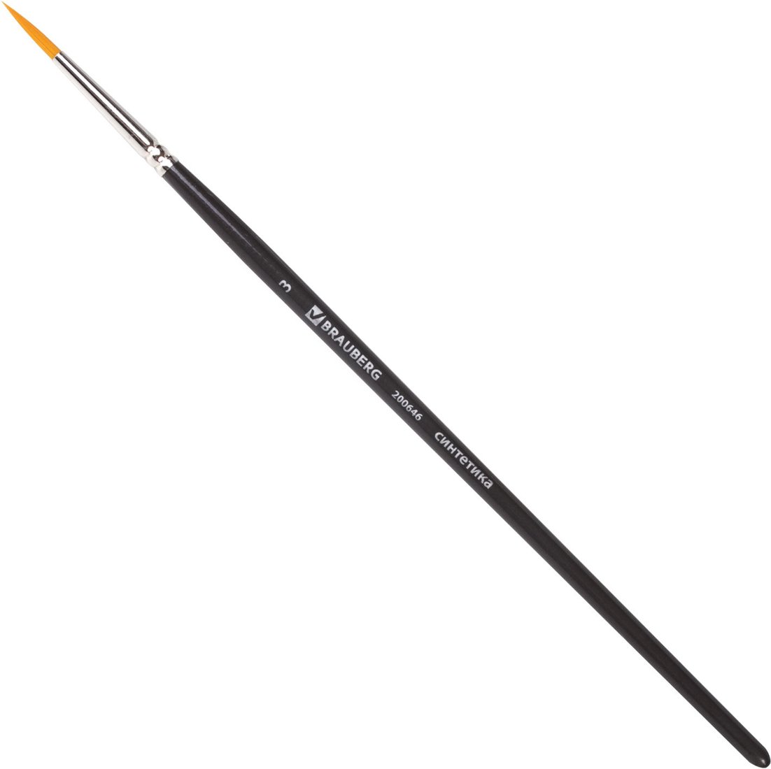 

Кисть для рисования BRAUBERG Art Classic 3 200646 (круглая)