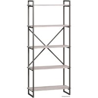 Стеллаж LoftyHome Мальборк 80 1251825 (смоук)