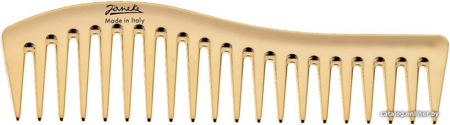 Расческа гребень Janeke Haircomb AU805 (золото)