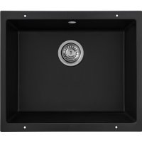 Кухонная мойка ZorG Subline 50 (черный оникс)