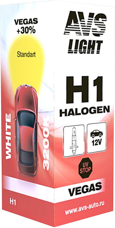 

Галогенная лампа AVS Vegas H1 24V 70W 1шт [A78138S]