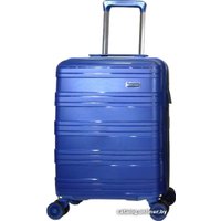 Чемодан-спиннер Mironpan 11271 50 см (темно-синий)