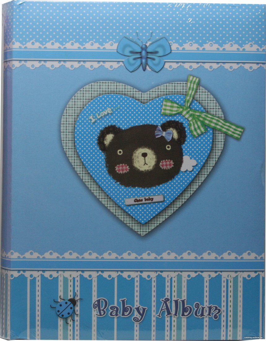 Фотоальбом Gedeon KD46200 Teddy Bear (голубой)