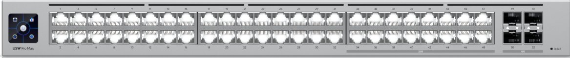 

Управляемый коммутатор 3-го уровня Ubiquiti Pro Max 48
