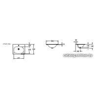 Умывальник BelBagno BB1923-500