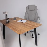 Офисное кресло AksHome Paradis (ткань, светло-серый)