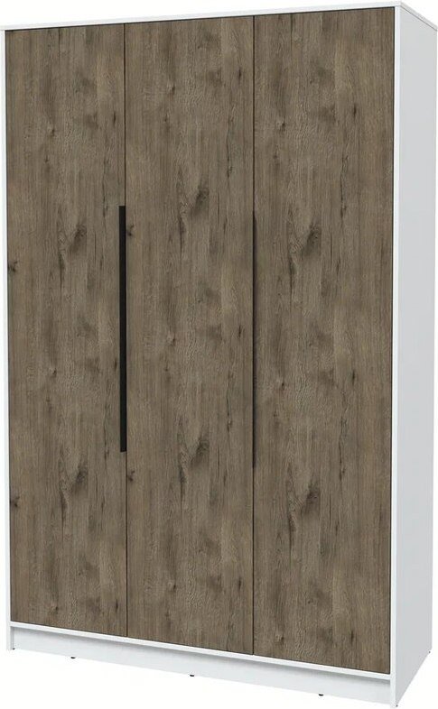 

Шкаф распашной Интерлиния Концепт КТ-Ш3 (дуб веллингтон/белый платинум)