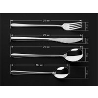 Набор столовых приборов Perfecto Linea Prestige 21-240110P