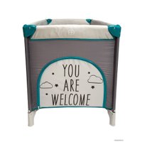 Манеж-кровать Amarobaby Multiform Hello Bear (серый)