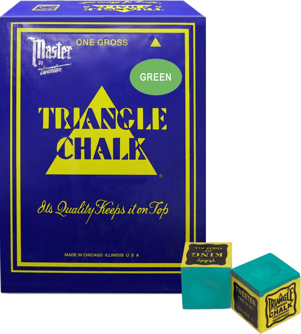 

Мел Tweeten Triangle 200В (144 шт, зеленый)