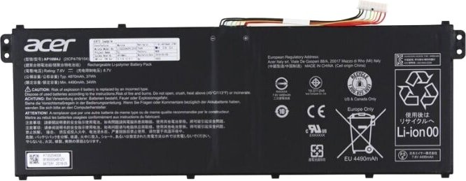 

Аккумуляторы для ноутбуков Acer AP16M4J