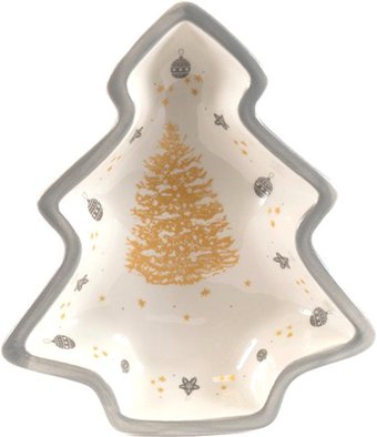 Блюдо Houseware Золотая ель BB101943