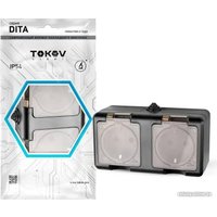 Розетка Tokov Electric Dita TKL-DT-R2Z-C14T-IP54