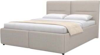 Кровать Craftmebel Aspen 200x160 (с ПМ, рогожка, бежевый)