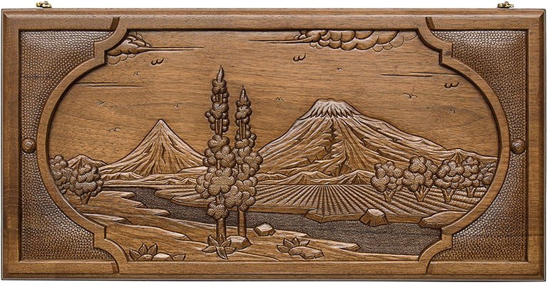 

Шашки/нарды Haleyan Долина Арарата 60 kh053-6