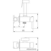 Смеситель Haiba HB5512 (хром)