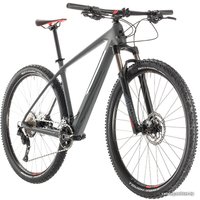 Велосипед Cube Reaction C:62 29 (серый/красный, 2019)