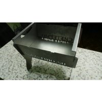 Разборный мангал Сибтермо С упором для коптильни 350x270x300 00610210