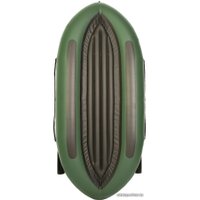 Гребная лодка Лоцман Турист 280 ВНД (зеленый)