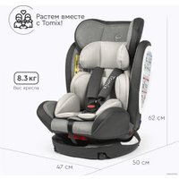 Детское автокресло Tomix Jasper Isofix DS15 (серый)