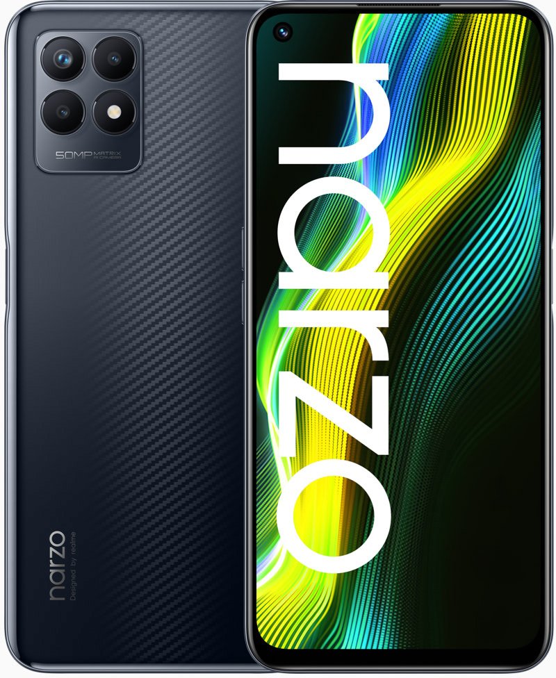 

Телефон Realme Narzo 50 RMX3286 4GB/128GB международная версия (черный)