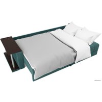 Диван Лига диванов Атлантида 102226 (велюр, бирюзовый)