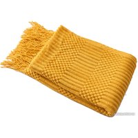 Плед Dalian 108545521 (горчичный)