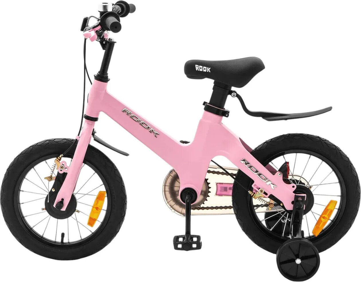 

Детский велосипед Rook Hope 2 (14, розовый)