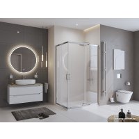 Душевой поддон BelBagno TRAY-MR-UNO-AH-100/80-35-W-CR 100x80