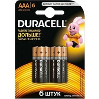 Батарейка DURACELL Basic LR03 6 шт