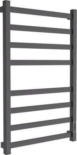 Полотенцесушитель Маргроид Ferrum Вид 81/10 Профильный СНШ 80x40 Черный матовый, скрытого монтажа, таймер справа