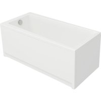 Ванна Cersanit Lorena 150x70 с ножками со смесителем Brasko (с сифоном Prime черным)