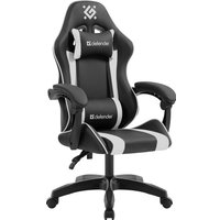 Игровое (геймерское) кресло Defender Legas (черный/белый)