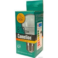 Светодиодная лампочка Camelion Е27 9Вт 3000K A60 15065