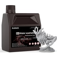 Фотополимер Elegoo Water Washable 8K 2кг (белый дым)