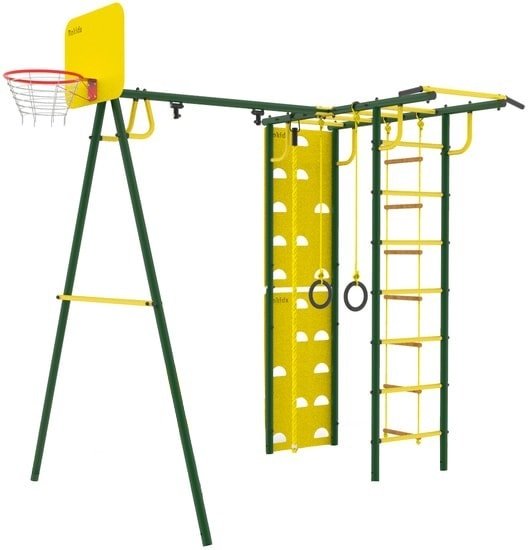 

Детский спортивный комплекс Rokids Тарзан Мини УДСК-6.1 (зеленый мох)