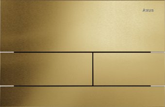 Панель смыва Axus 097TG Super Slim (золото)