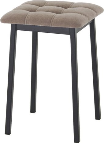 Табурет AMC Comfort 7К1.17 (кожзам, капучино/черный)