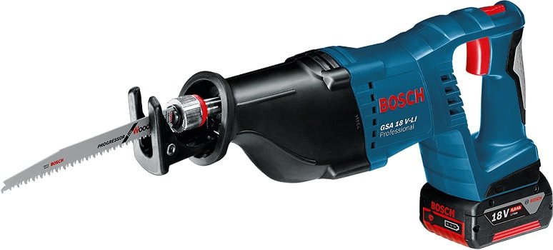 

Сабельная пила Bosch GSA 18V-LI Professional 0615990L6H (с 1-м АКБ)