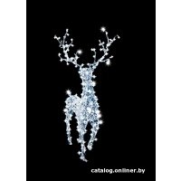 3D-фигура Decowelder Олень Ажур 1.9 м (холодный белый)