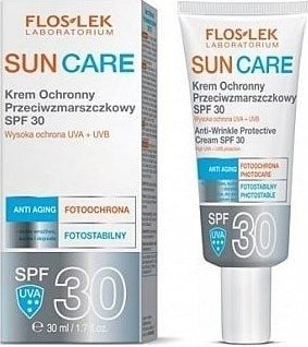 

Крем солнцезащитный Floslek Крем для лица Sun Care Anti-Wrinkle Protective Cream SPF30 30 мл