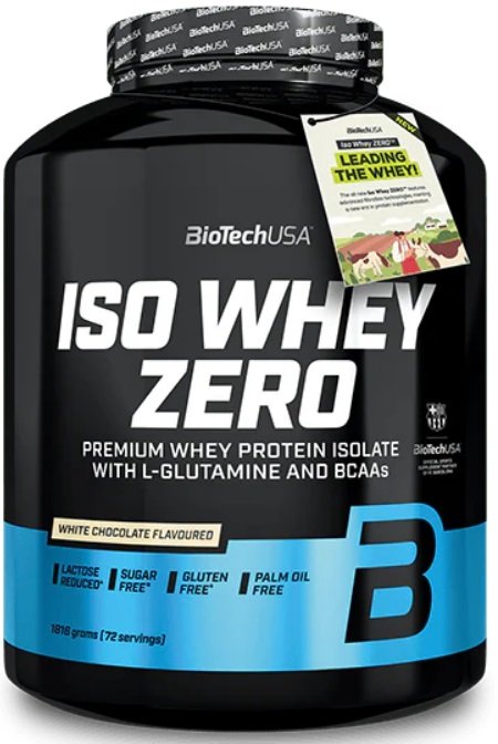 

Протеин сывороточный (изолят) BioTech USA Iso Whey Zero (белый шоколад, 1816г)