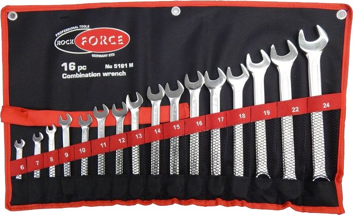 

Набор ключей RockForce 5161M 16 предметов