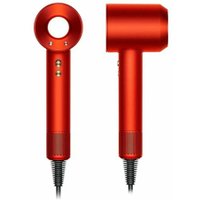 Фен Dyson HD15 Supersonic (с переходником на евровилку, топаз/оранжевый)