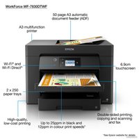 МФУ Epson WorkForce WF-7830DTWF