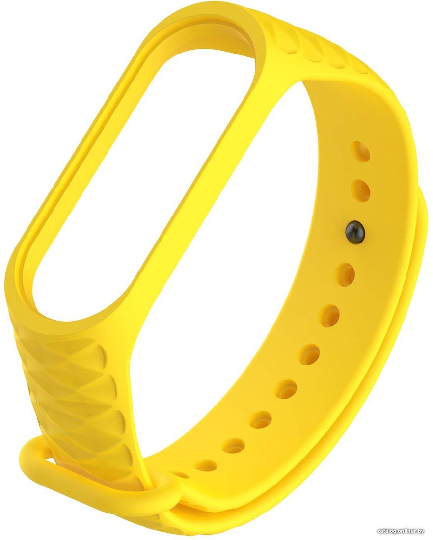 Ремешок Xiaomi ребристый для Mi Band 3 (желтый)