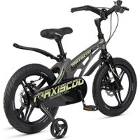 Детский велосипед Maxiscoo Cosmic Deluxe 16 2025 MSC-C1642D (темный малахит)
