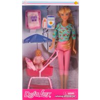 Кукла Defa Lucy с пупсом 8358